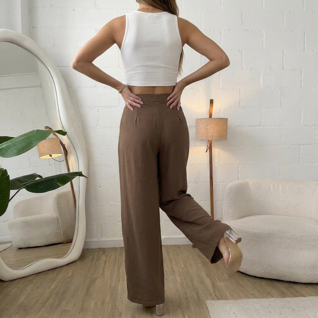 Pantalón Palazzo - Elegancia y comodidad perfecto para cualquier asación