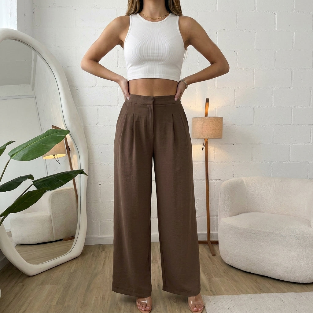 Pantalón Palazzo - Elegancia y comodidad perfecto para cualquier asación